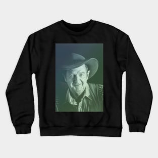 Slim Dusty- Green Crewneck Sweatshirt